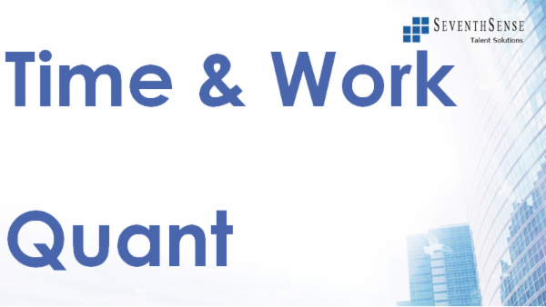 Time and Work (Quant Concepts, Problems, Solutions and Shortcuts)